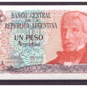 B-Argentína-1 Peso 1983-84