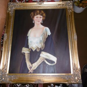 U-Dáma s rukavičkami-XXXL obraz