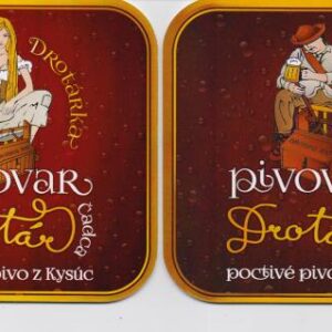 T-Pivové tácky-Drotár