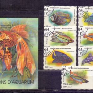 Z-Madagascar Mich.1717-1723 + Bl.263