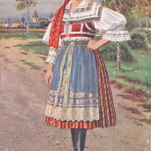 P-Umenie-Umelecká dopisnica-akad.mal. J.Mukařovský mf.