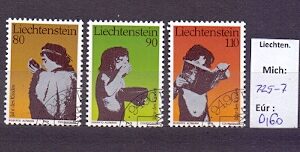 Z-Liechtenstein-Mich.č.725-727