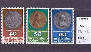 Z-Liechtenstein-Mich.č.710-712