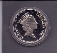 Mi-Gibraltár 1992-2.8Ecus-2Pounds