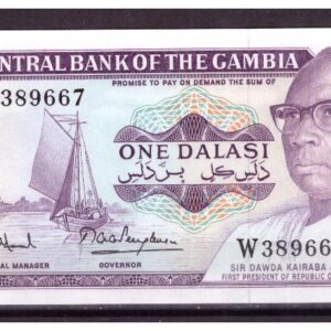 B-Gambia 1972 UNC !